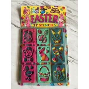 VTG Lisa Frank Easter Bunny Stencil Pack - For Millennials Who Peaked In The 90s